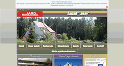 Desktop Screenshot of lesny.jard.pl